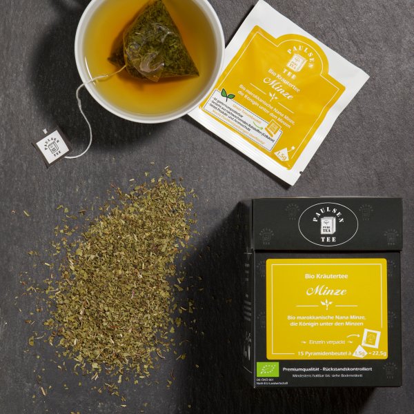 Bio Pfefferminztee von der Nana Minze, Kräutertee